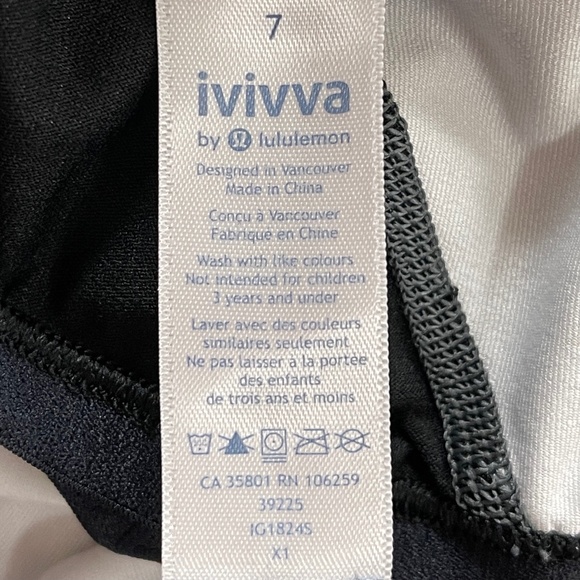 Lululemon Ivivva Twist and Flow Athletic Top Sz 7 - Picture 10 of 11